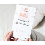 Keresztszülő felkérő kaparós lap