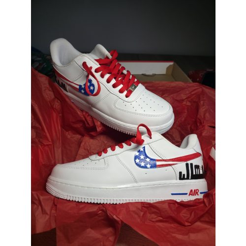 Egyedi cipőfestés - midi mintával