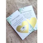 Esküvői kaparós sorsjegy