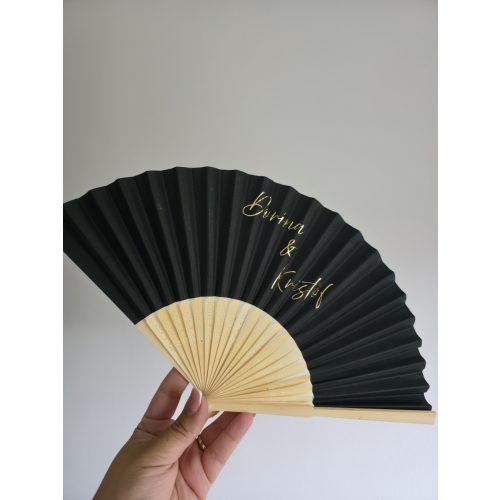 Egyedi feliratos legyező