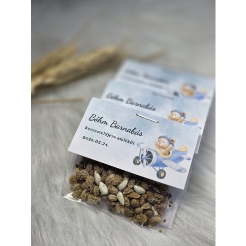 Keresztelői emlék virágmag