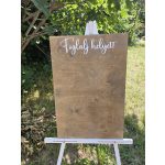 Foglalj helyet tábla