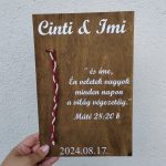 Kötél ceremónia -választható idézettel