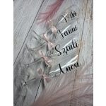 Névre szóló pezsgős pohár