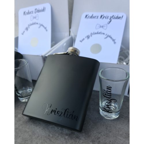 Férfi tanúfelkérő box- Black