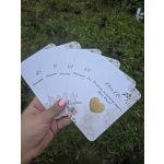 Tanú vagy koszorúslány felkérő kaparós lap